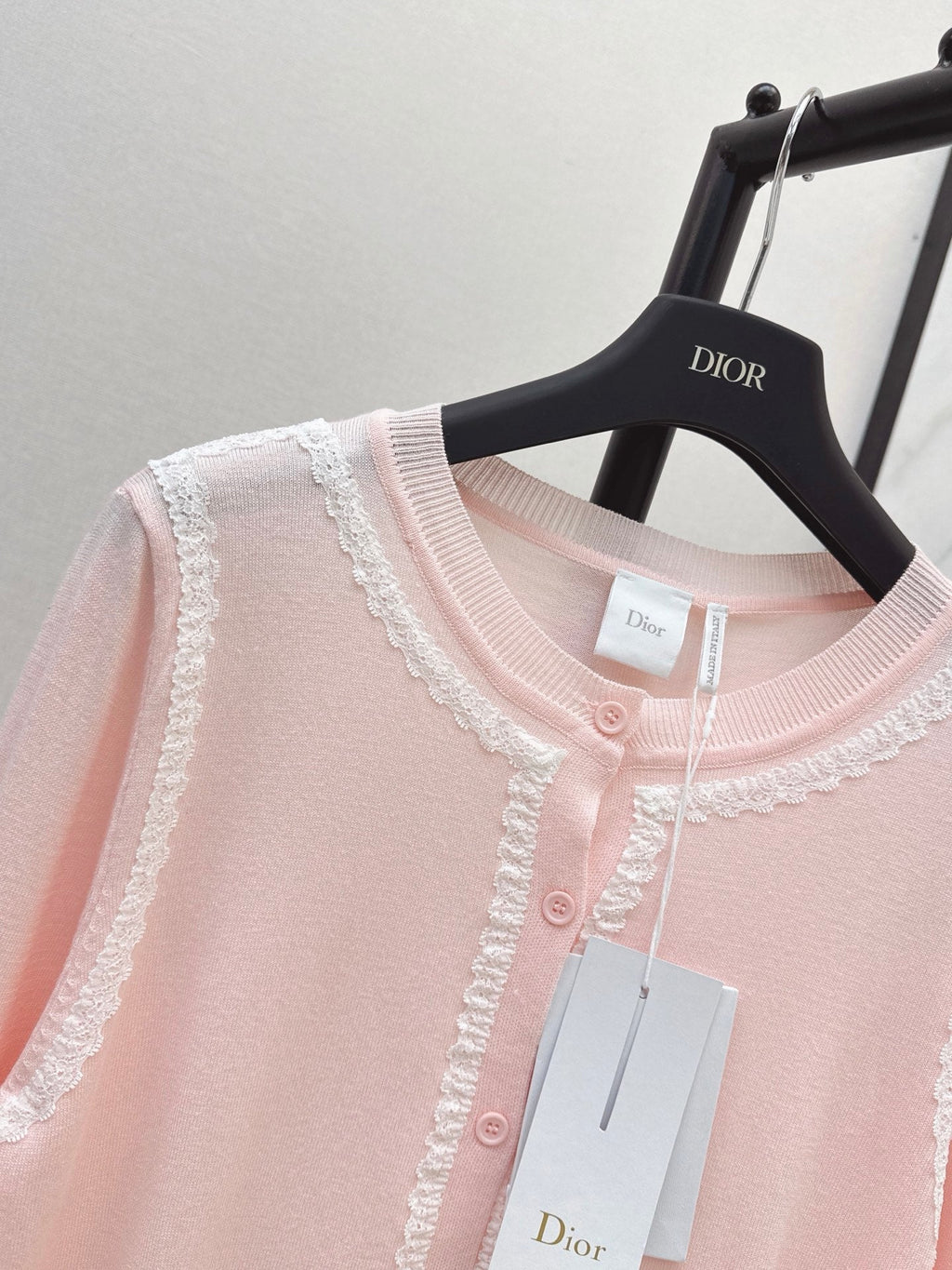 26FW New Garden Series Wool Cardigan with Contrast Trim 🖤