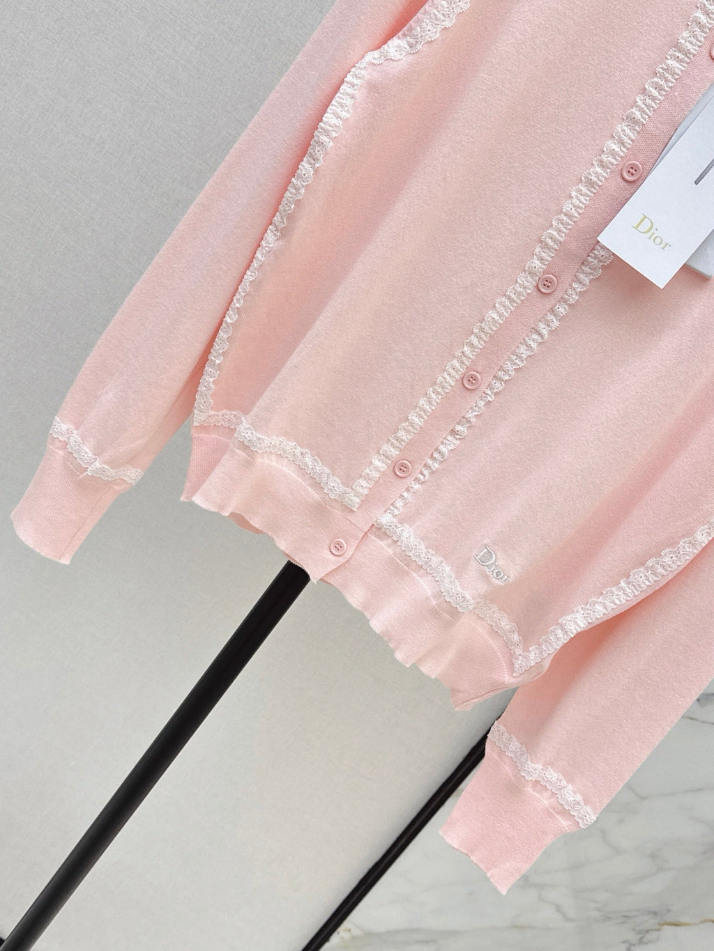 26FW New Garden Series Wool Cardigan with Contrast Trim 🖤