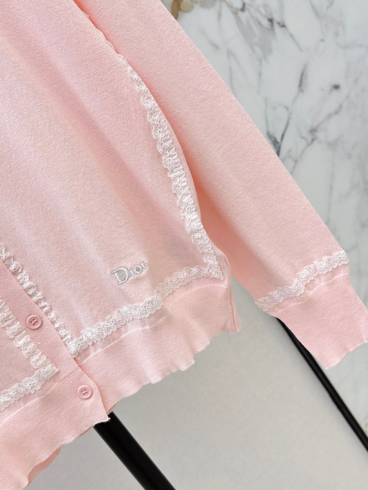 26FW New Garden Series Wool Cardigan with Contrast Trim 🖤