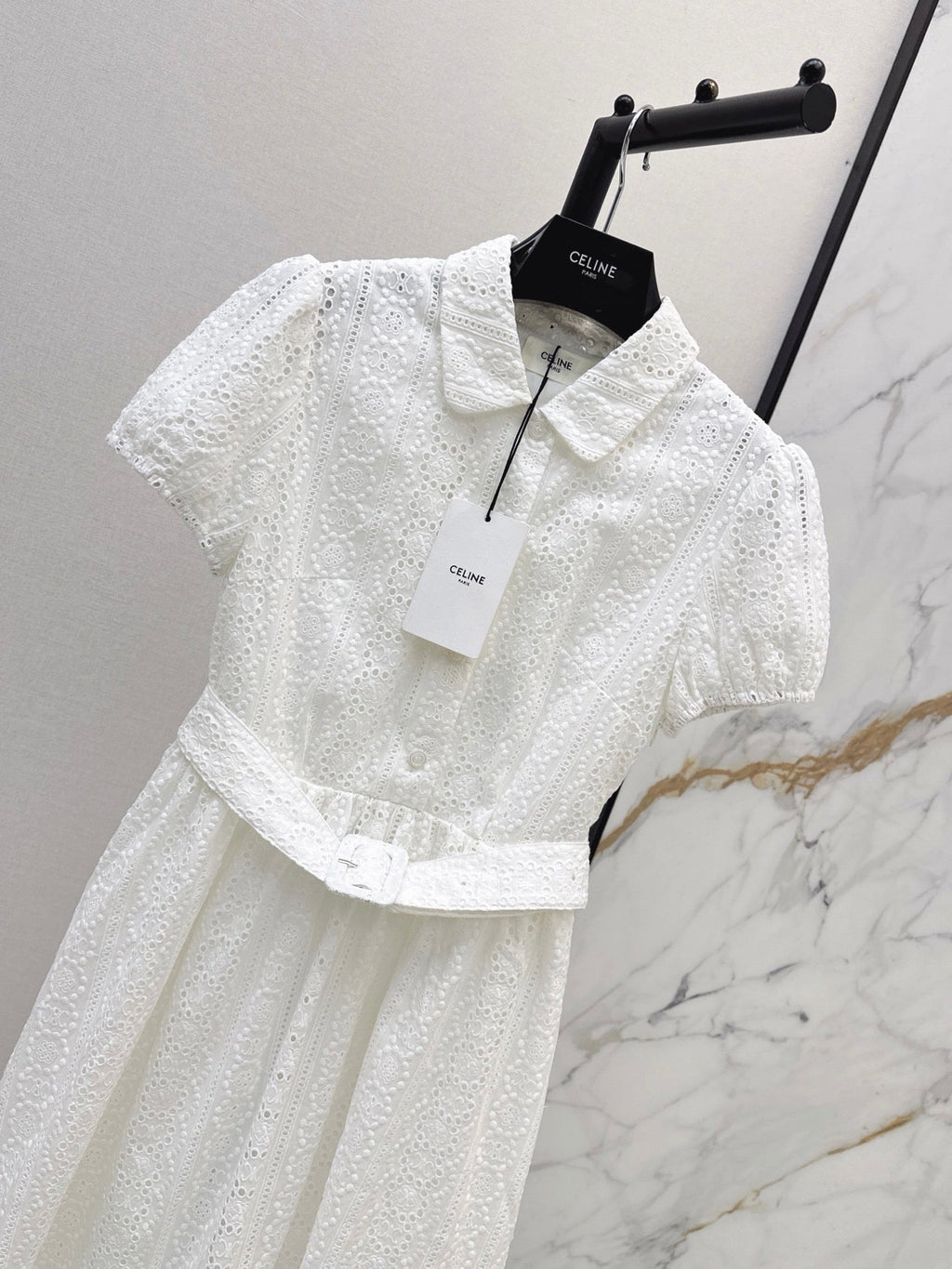 26FW New Cut-out Water-Soluble Embroidery Dress 🤍