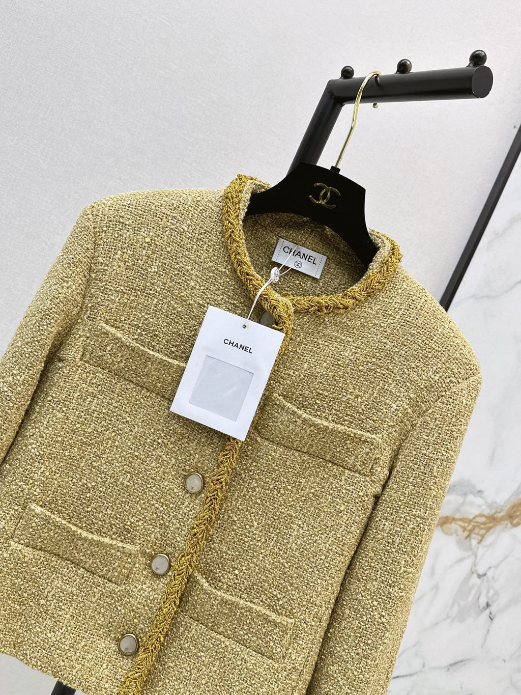 26FW New Knit Crew-Neck Jacket 💛