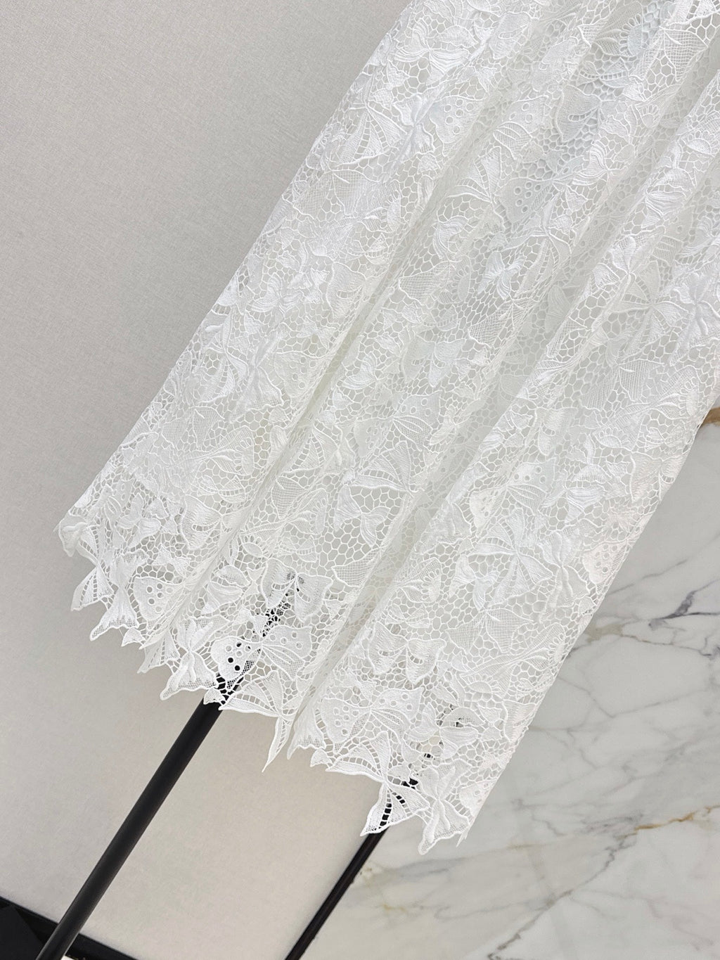 26FW New Water-Soluble Floral Embroidery Skirt 🖤