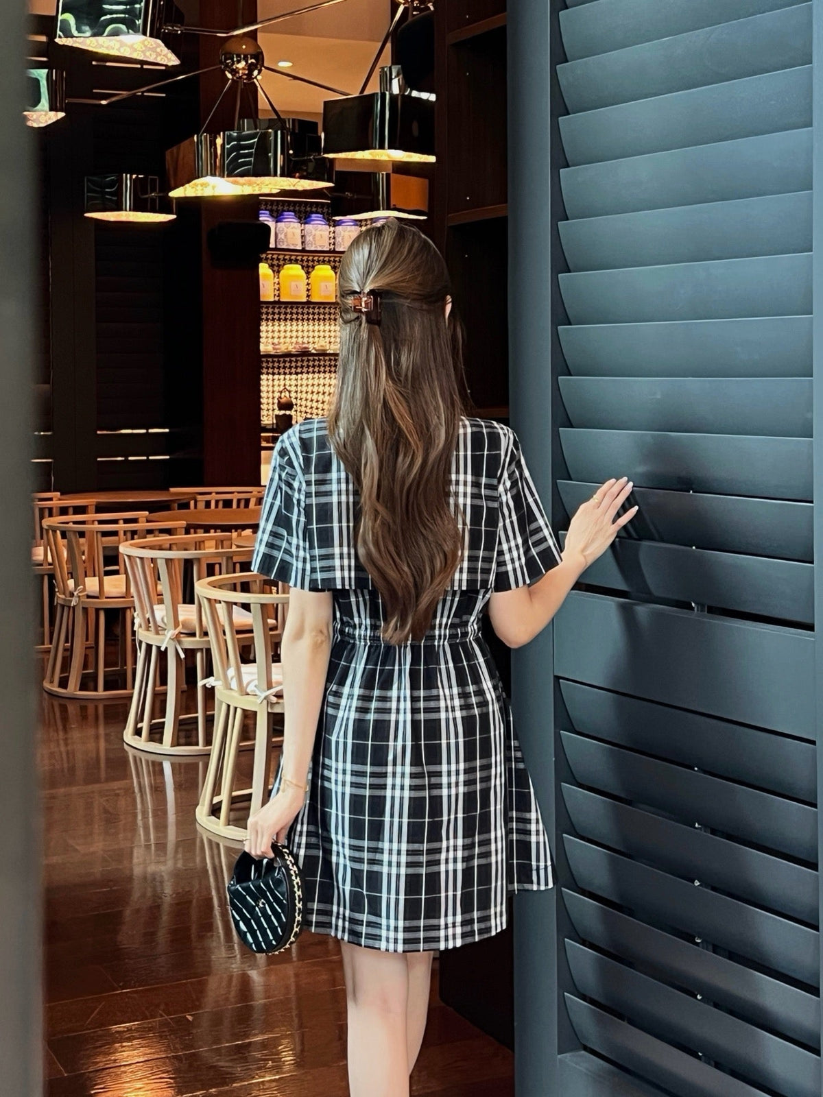 26FW New Vintage Plaid Dress 🖤