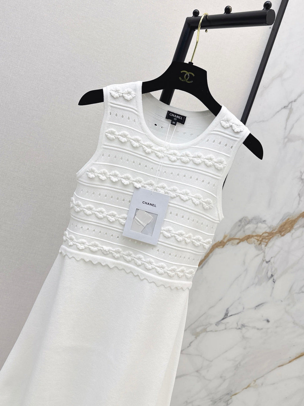 26FW New Girly-Style Sleeveless Knit Dress 🤍