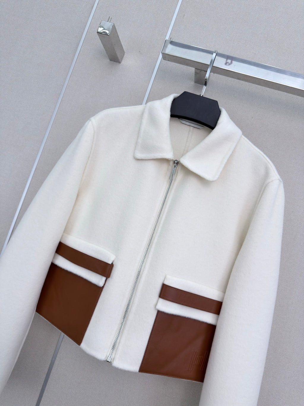 26FW New Reversible Cashmere Coat with Lapel Collar