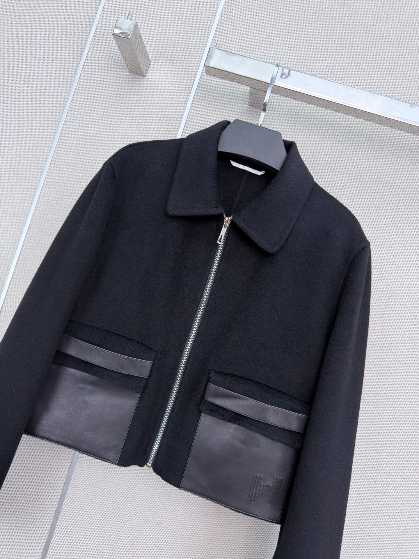 26FW New Reversible Cashmere Coat with Lapel Collar