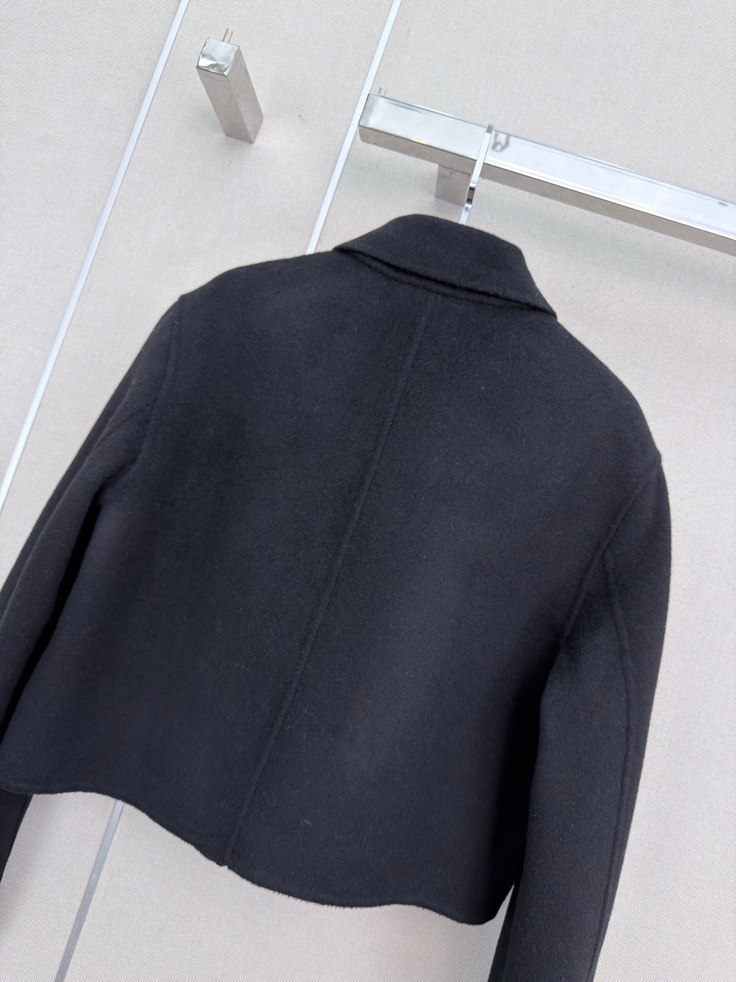 26FW New Reversible Cashmere Coat with Lapel Collar
