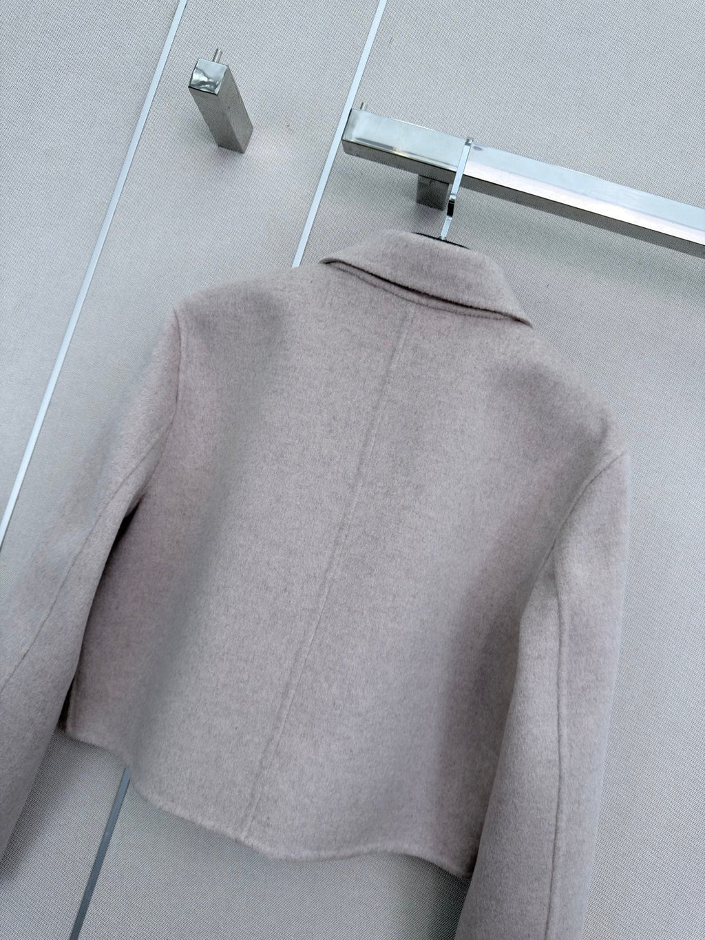 26FW New Reversible Cashmere Coat with Lapel Collar