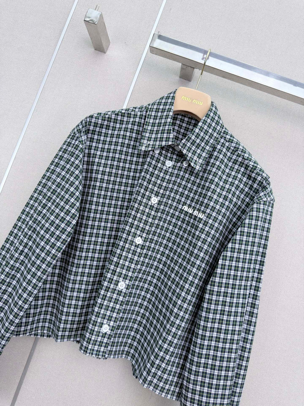 🔥Highest Quality🔥26FW New Plaid Long-Sleeve Shirt with Collar