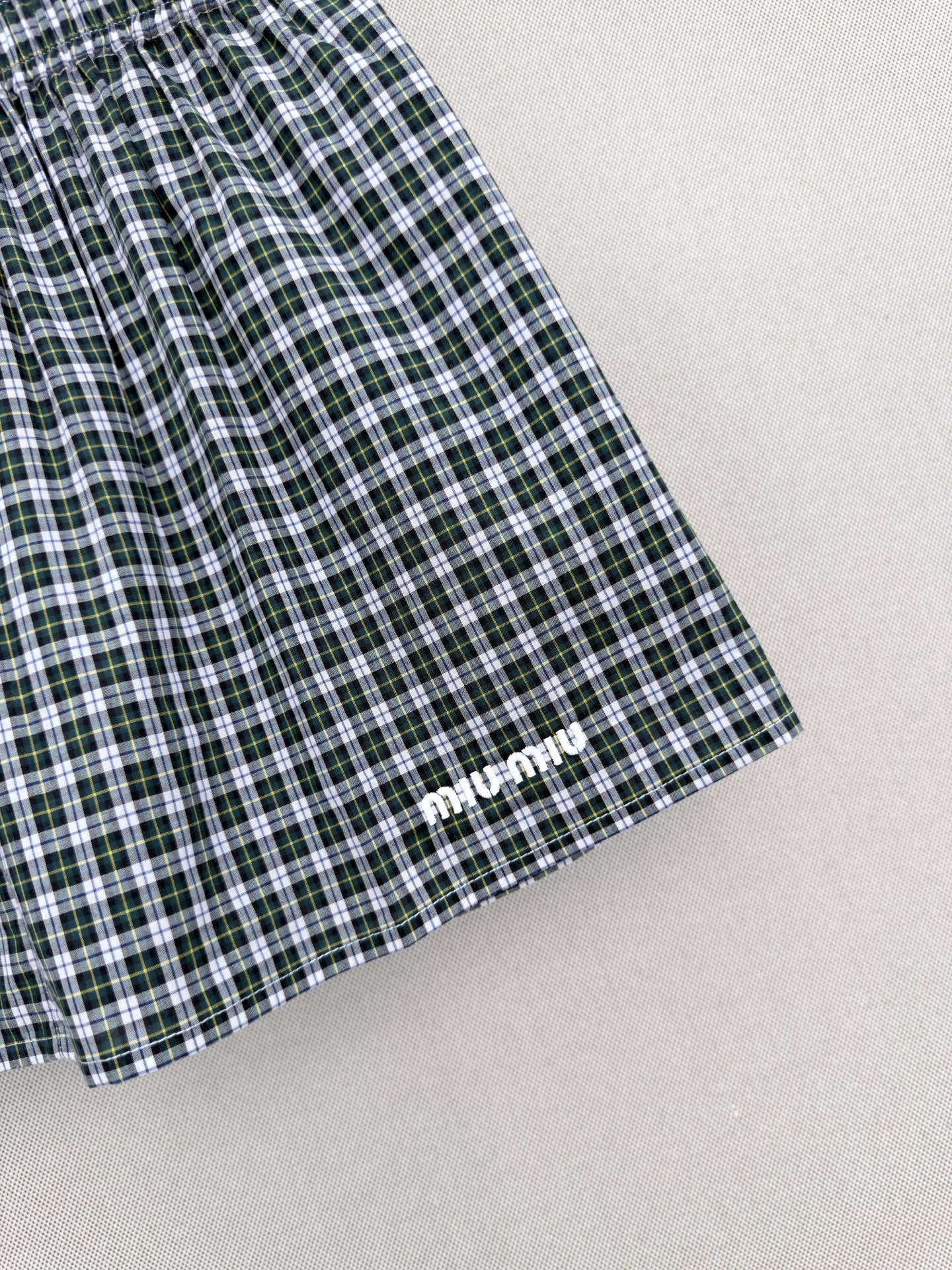 🔥Highest Quality🔥26FW New Plaid Mini Skirt with Elastic Waist