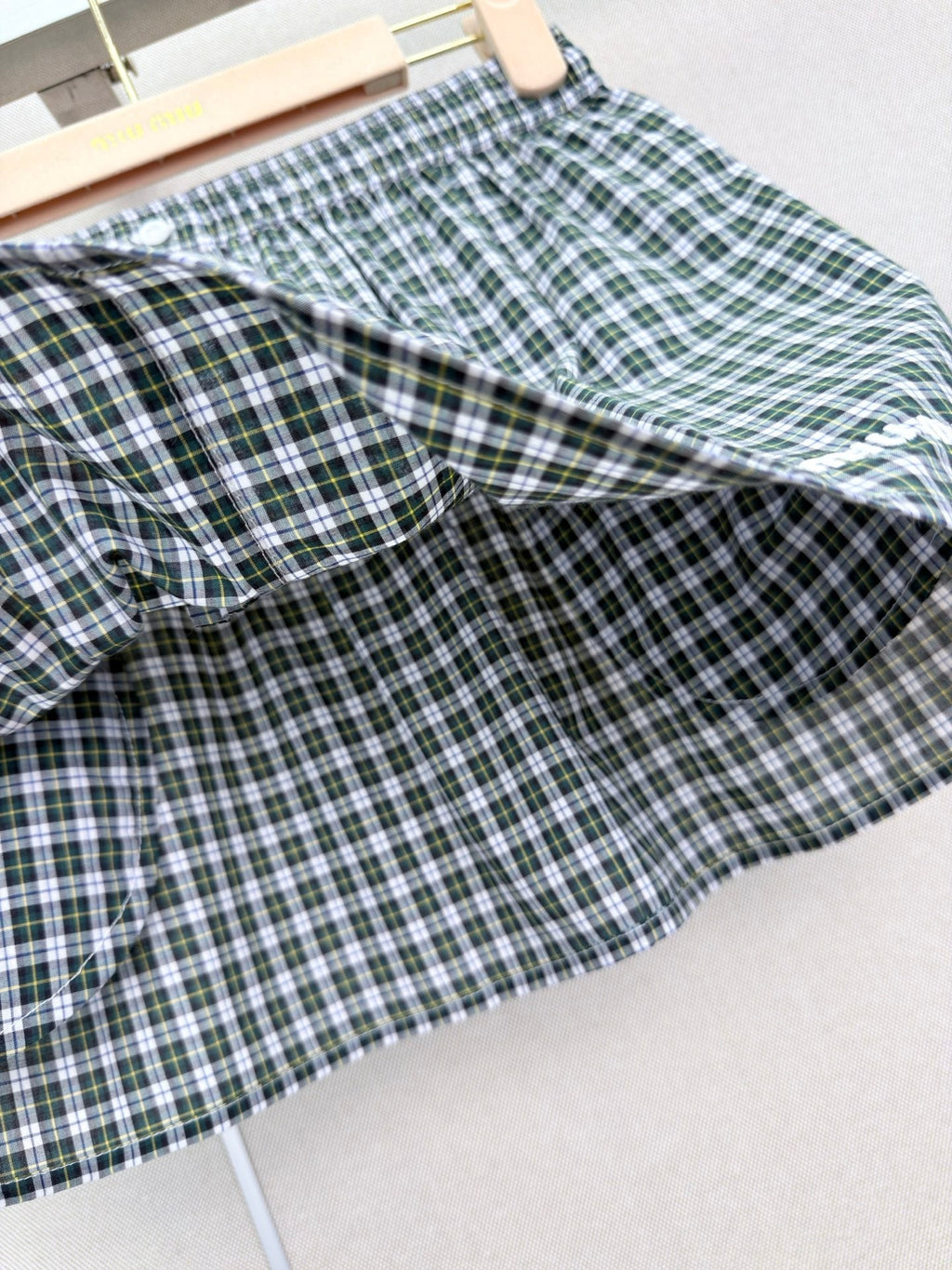 🔥Highest Quality🔥26FW New Plaid Mini Skirt with Elastic Waist