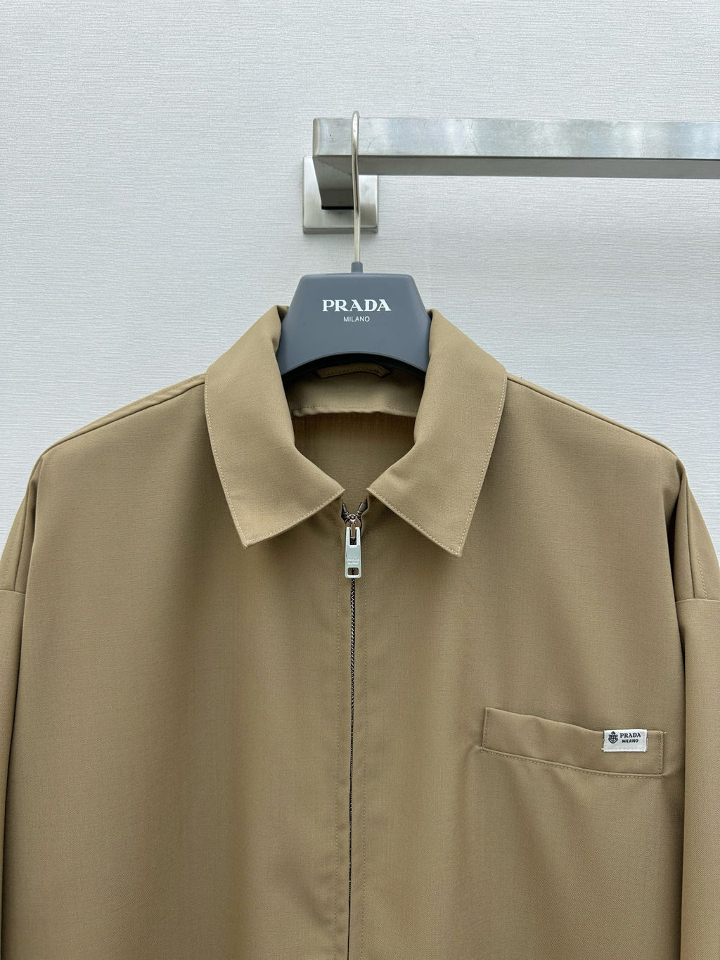 26FW New Khaki Zipper Jacket