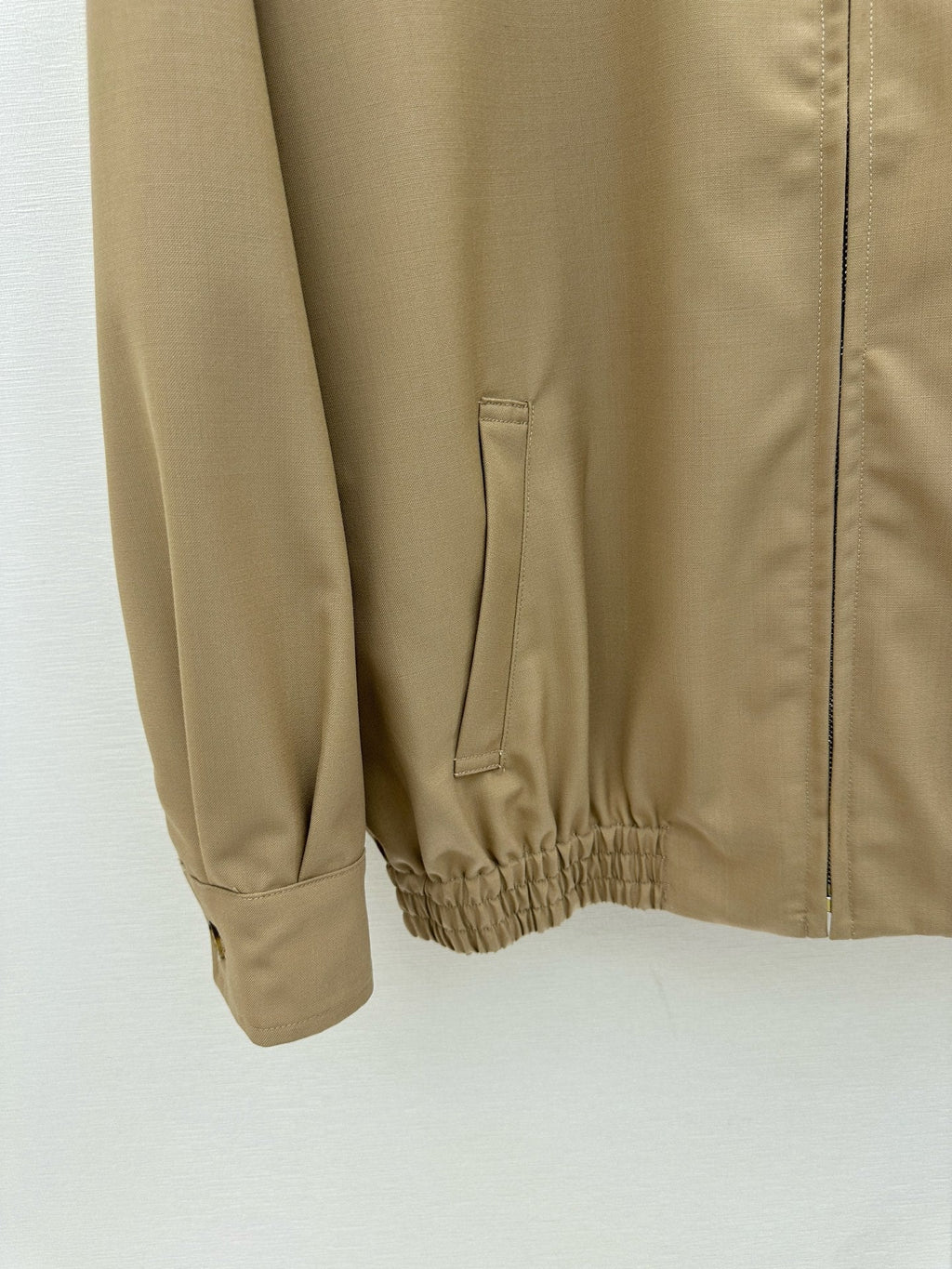26FW New Khaki Zipper Jacket
