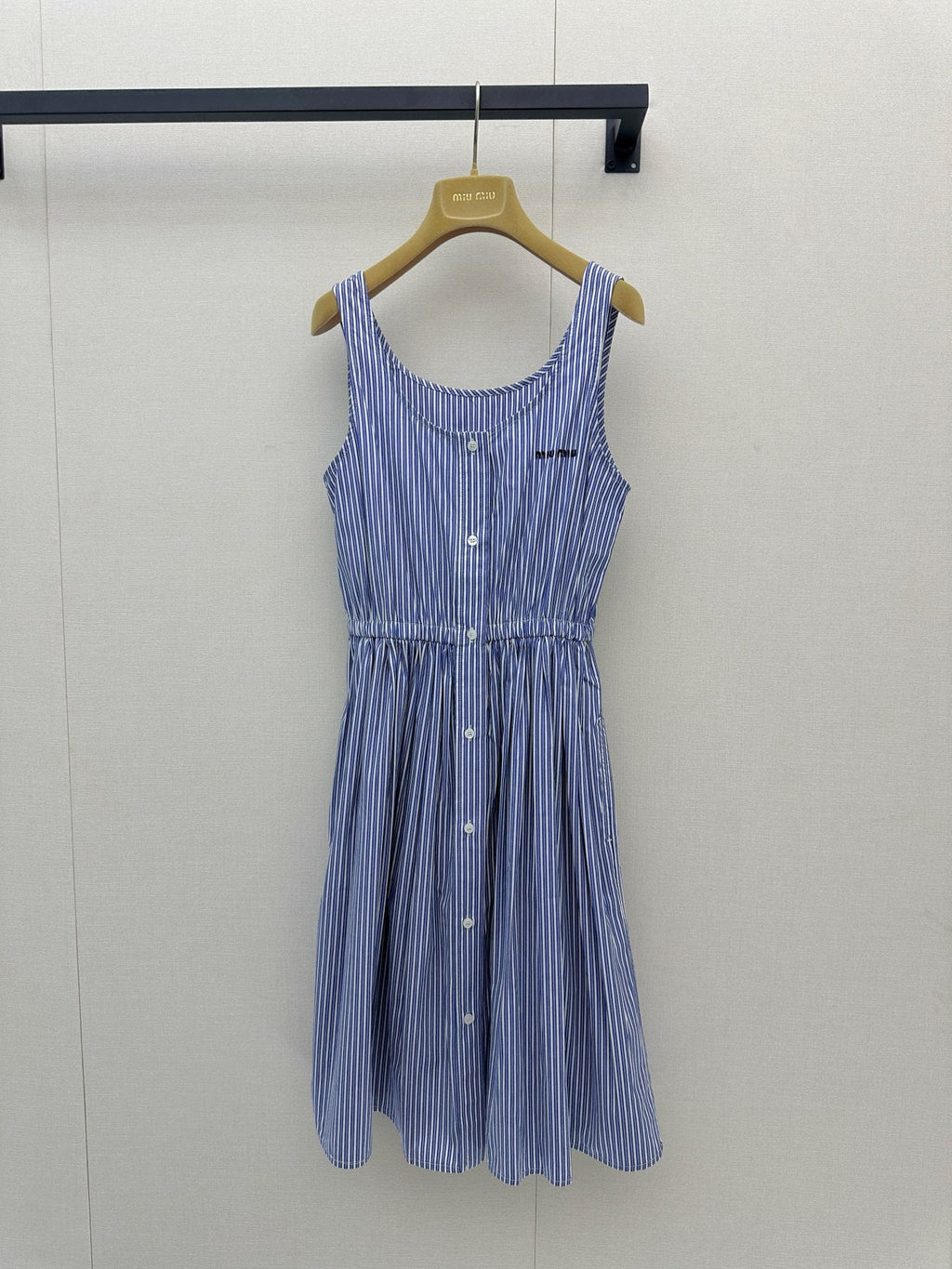 26FW New Blue & White Striped Dress 🩵
