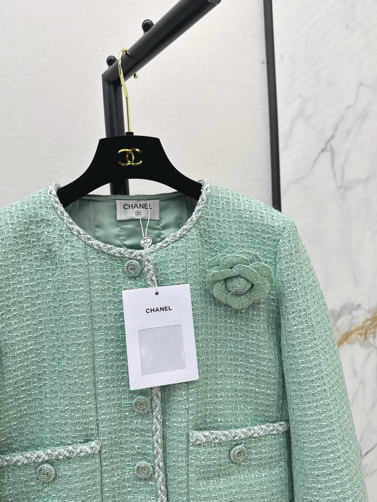 26FW New Mint Green Knit Jacket 🍏