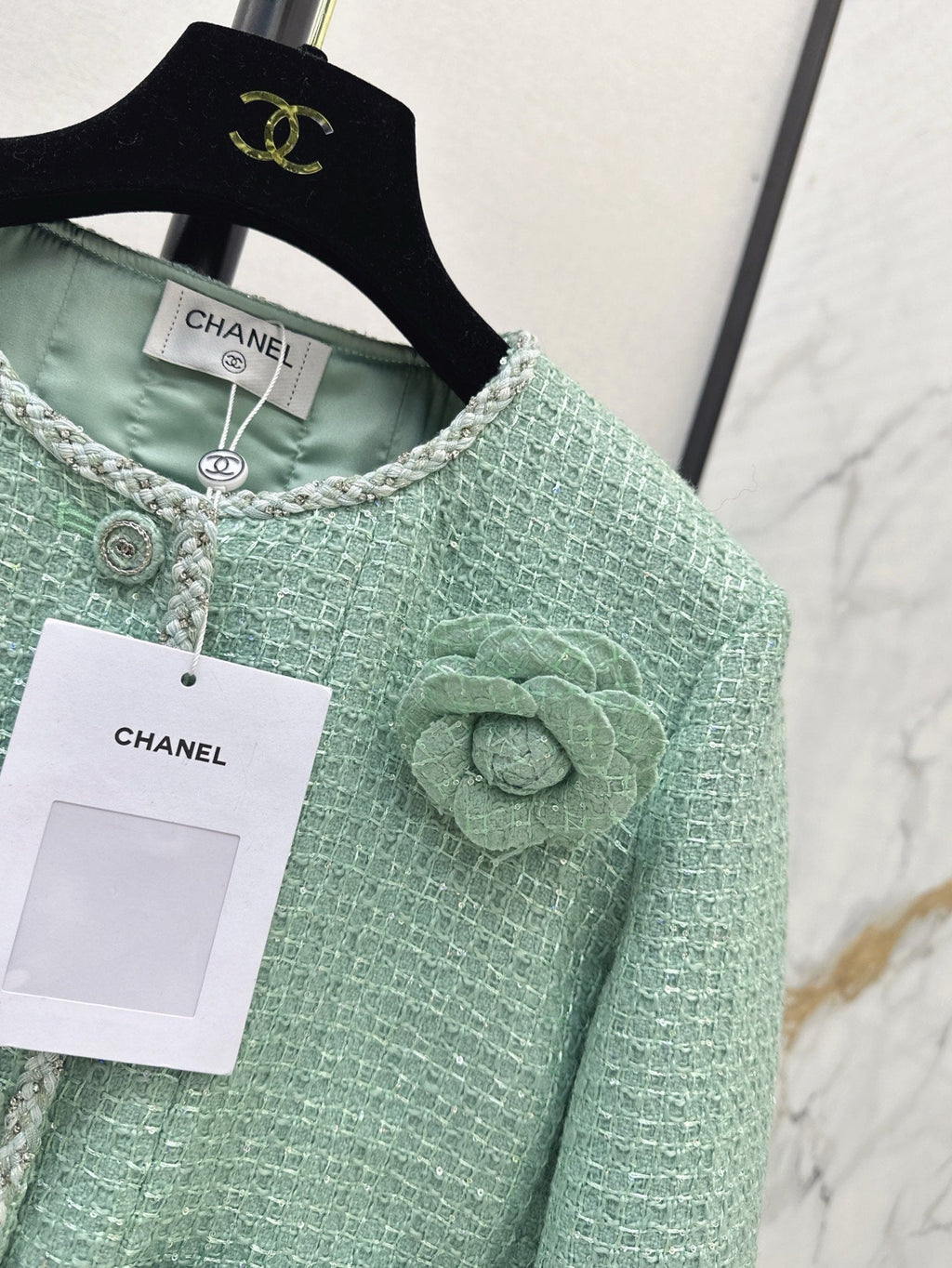 26FW New Mint Green Knit Jacket 🍏