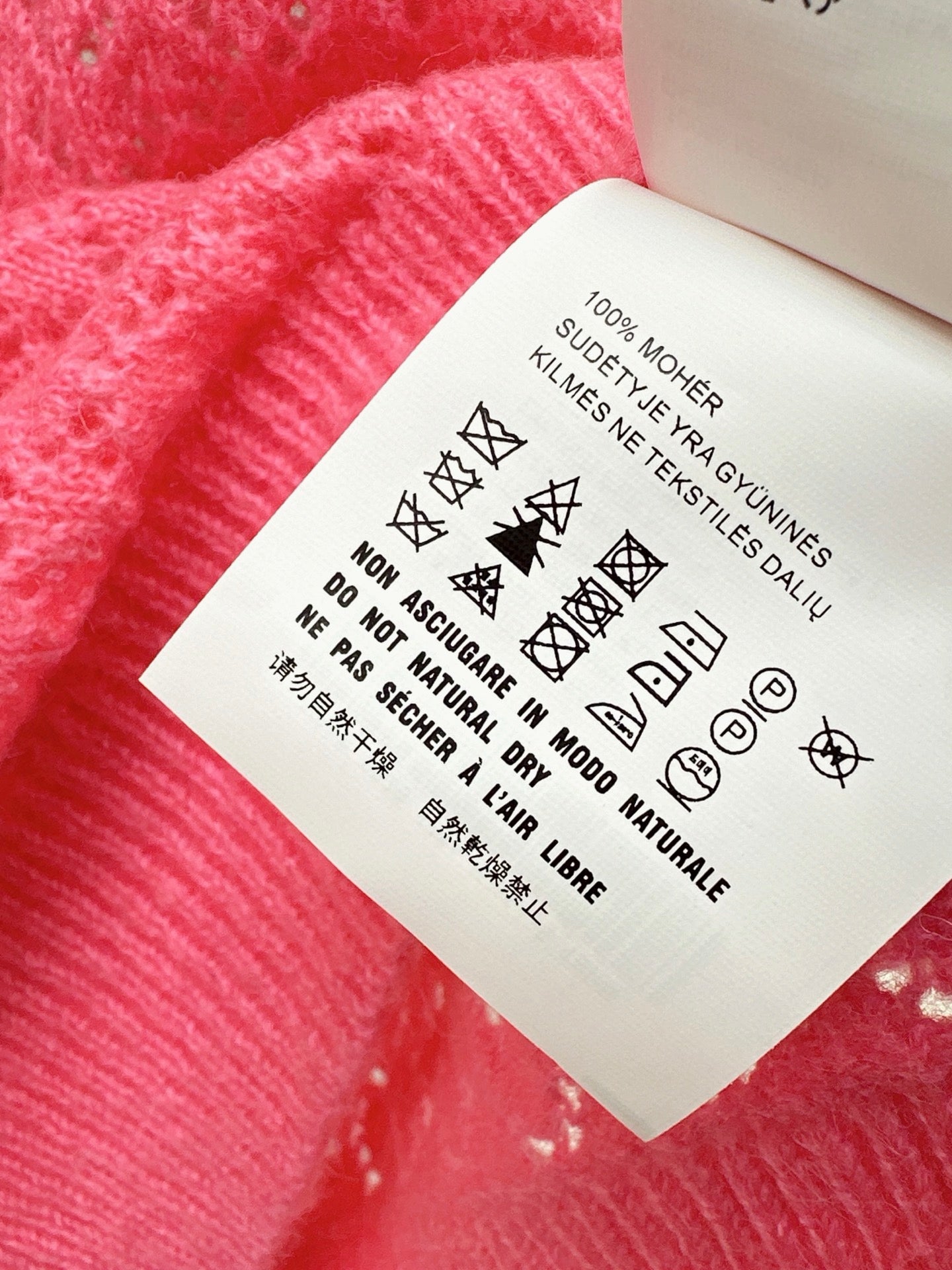 26FW New Pink Short-Sleeve Knit Polo with Cut-Out Detail and Collar 💕