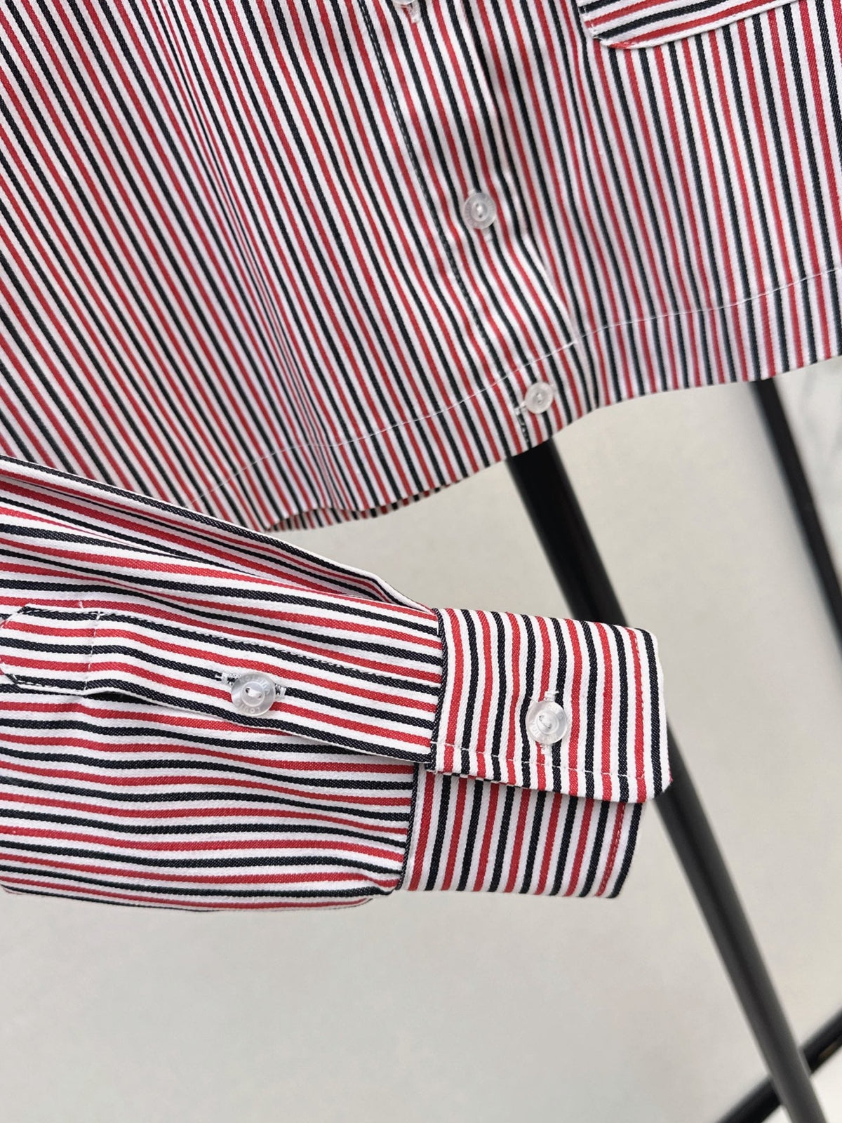 26FW New Cropped Striped Shirt 💕