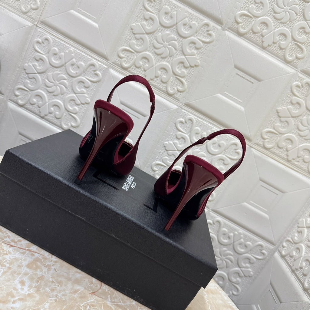 26FW New YSL Logo High Heels 👠(height: 10.5cm)