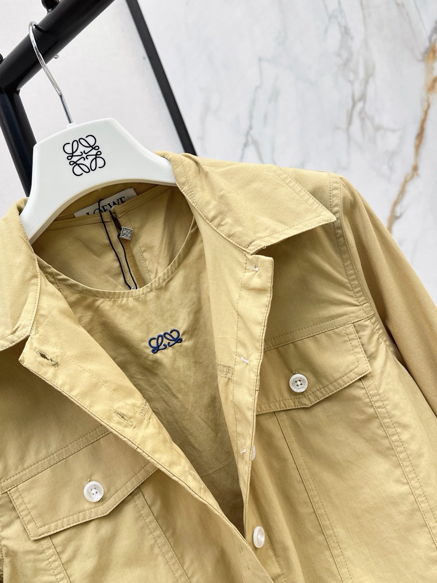 26FW New "Faux-Layered" Style Shirt Dress 🤍