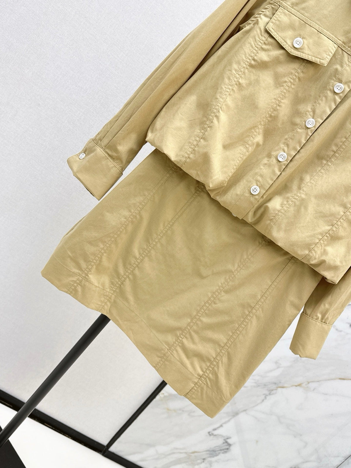 26FW New "Faux-Layered" Style Shirt Dress 🤍