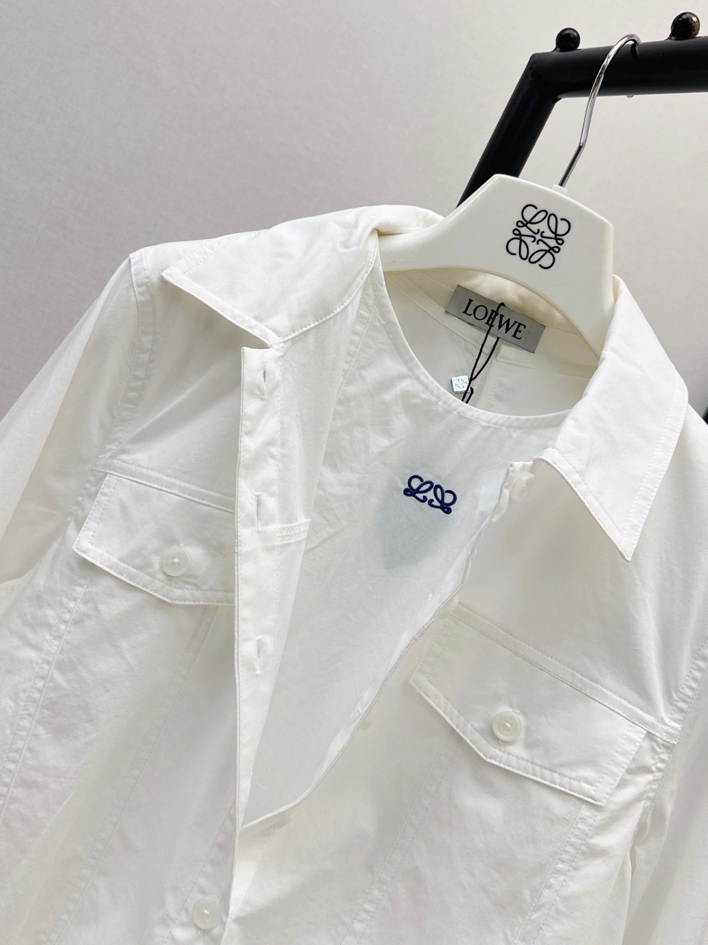 26FW New "Faux-Layered" Style Shirt Dress 🤍