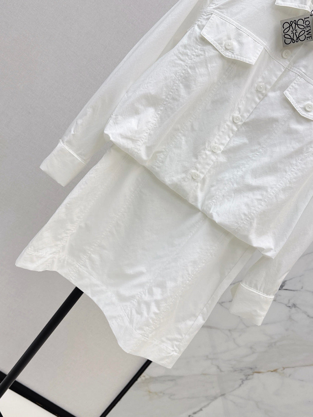 26FW New "Faux-Layered" Style Shirt Dress 🤍