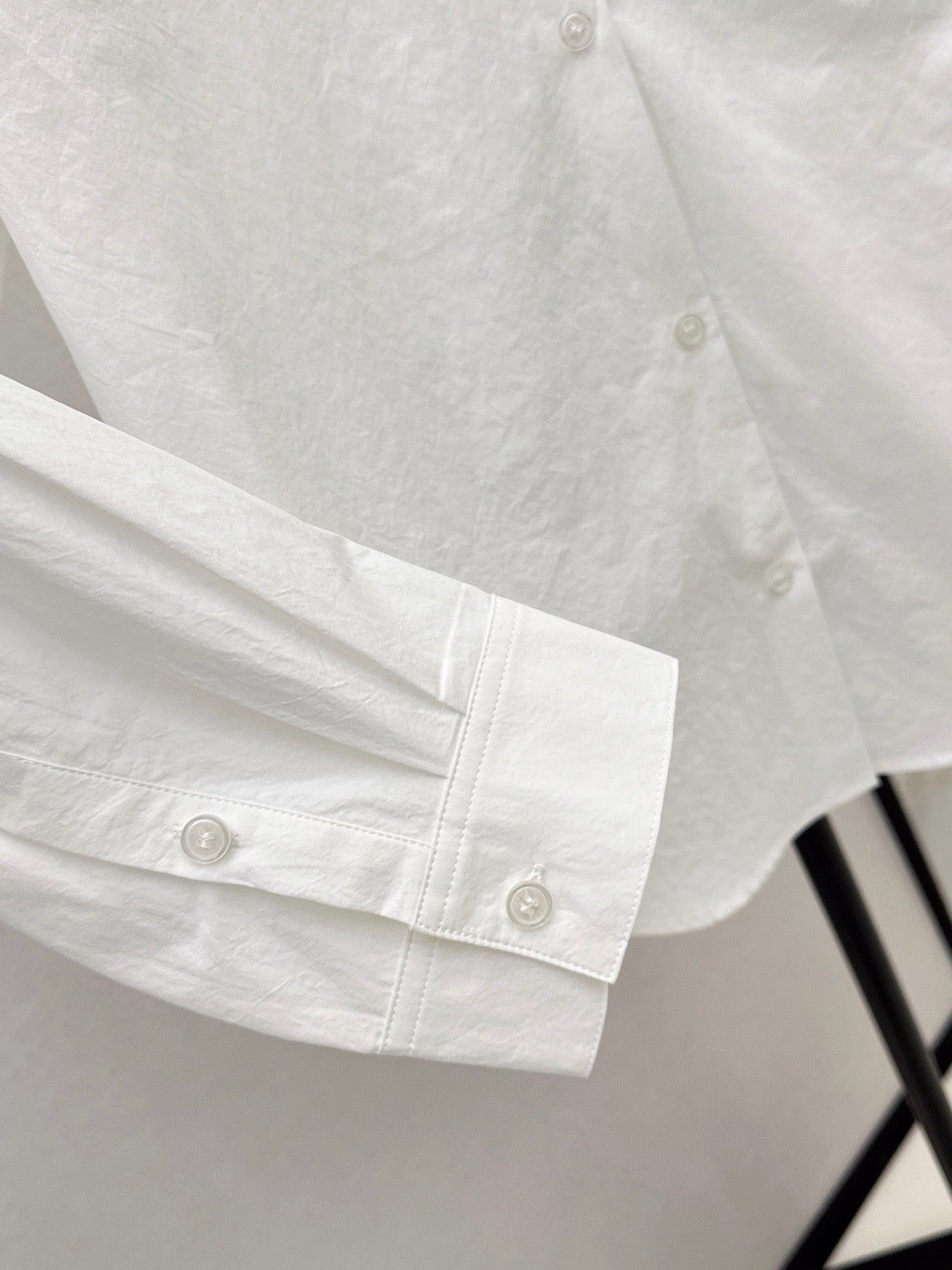 26FW New Classic Logo Embroidered Collared Shirt 🩵