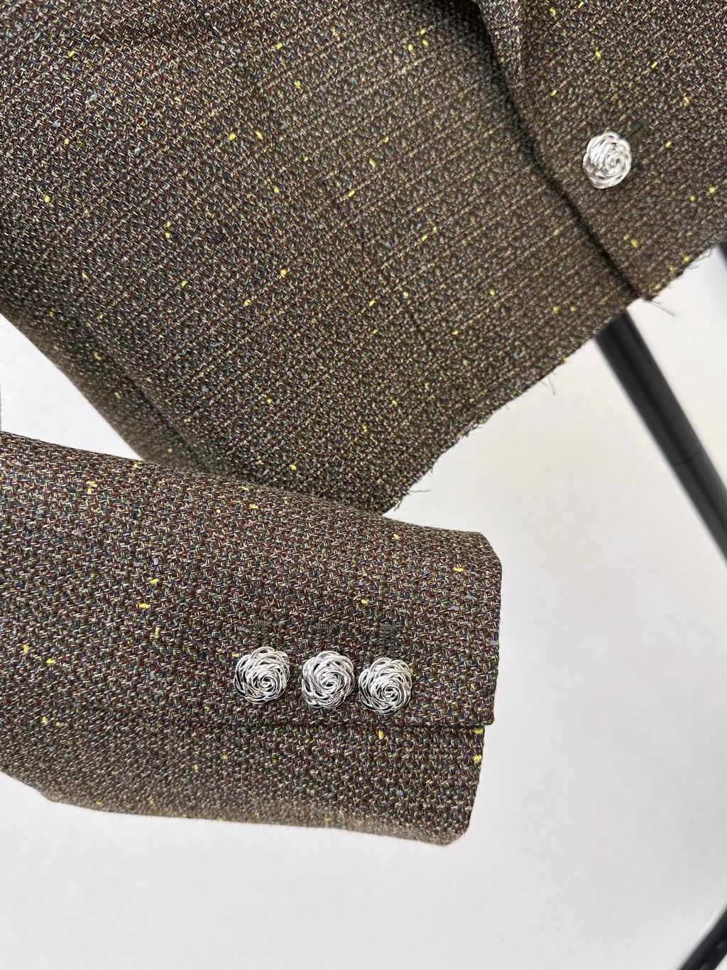 26FW New Runway-Style Cropped Knit Jacket 🤎