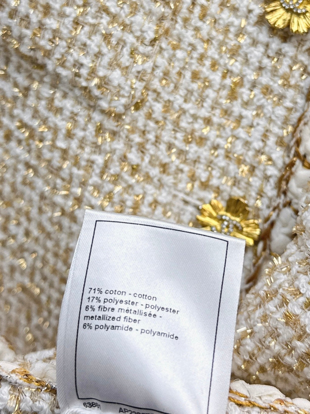 🔥Highest Quality🔥26FW New Runway Style: Gilded Tweed Paneled Jacket 🖤