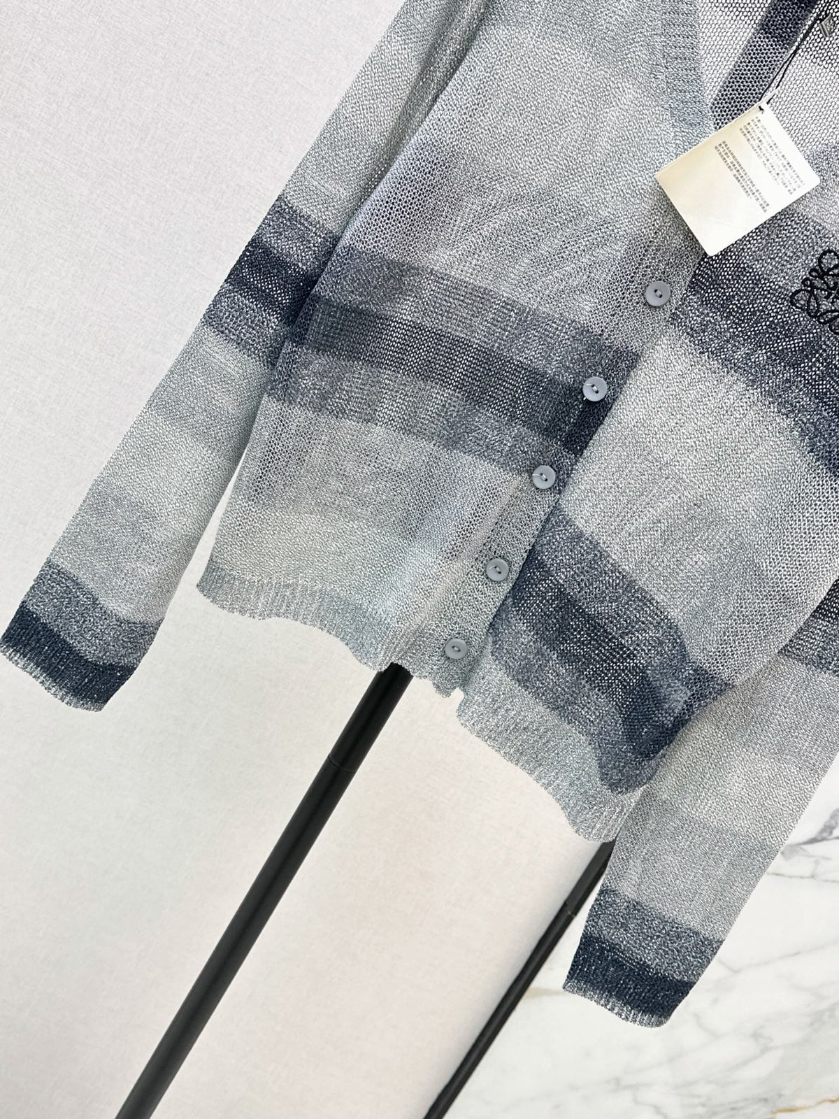 26FW New V-Neck Striped Knit Cardigan 🤍
