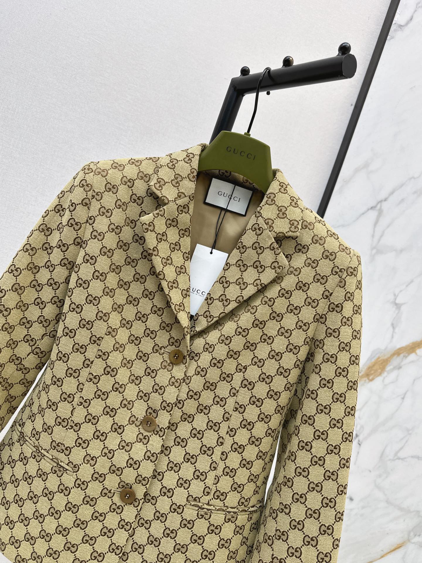 26FW New GG Jacquard Blazer with Lapel 🤎