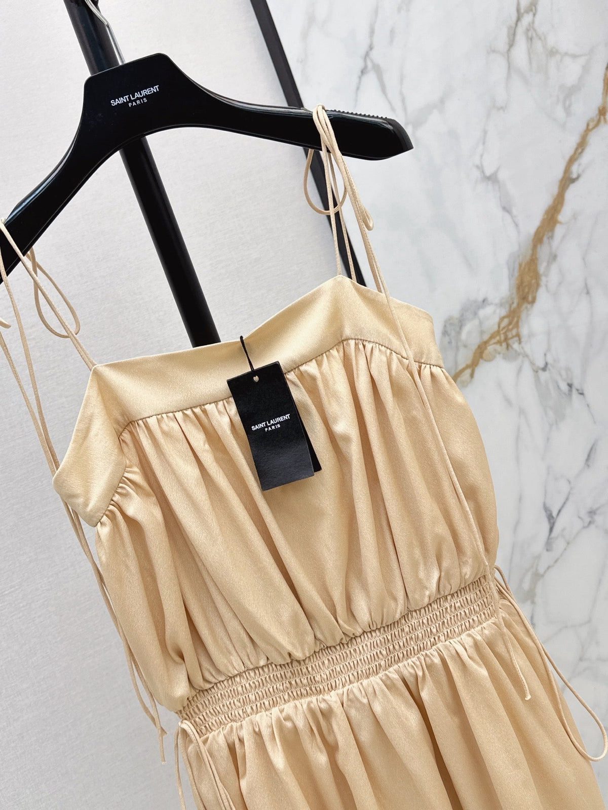 26FW New: French Minimalist Lightweight Slit Camisole Dress 🖤