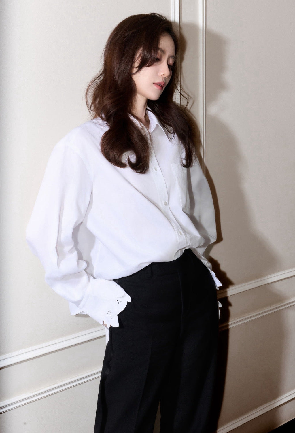 🔥Highest Quality🔥26FW New Lace-Embroidered Shirt 🤍