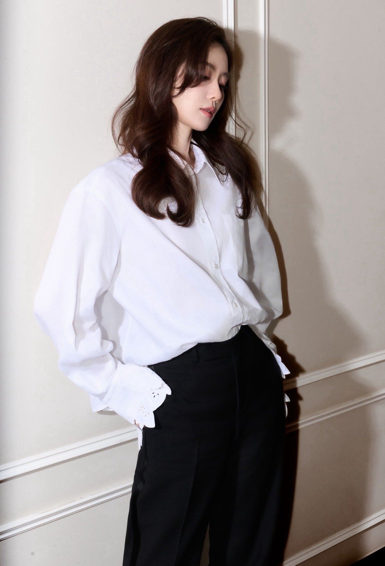 🔥Highest Quality🔥26FW New Lace-Embroidered Shirt 🤍