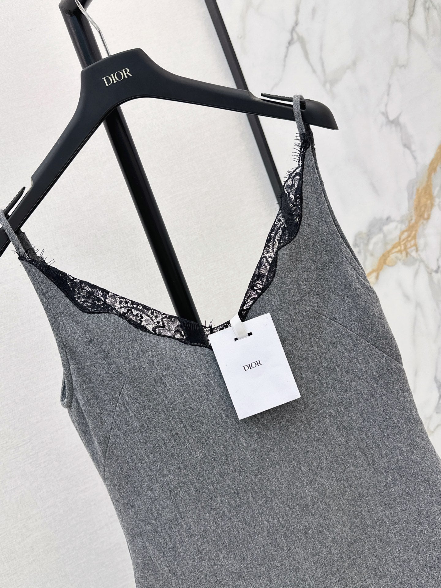 26FW New Lace-Panel Camisole Dress 🩶