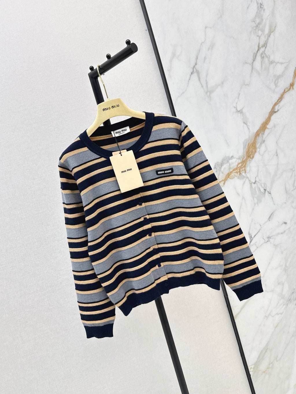 26FW New Striped Knit Cardigan 🤎