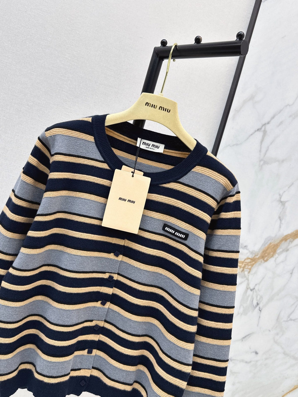 26FW New Striped Knit Cardigan 🤎