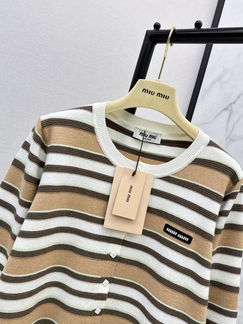 26FW New Striped Knit Cardigan 🤎