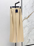 Louis Vuitton/26FW New Straight-Leg Pants with Elastic Waist 🤎