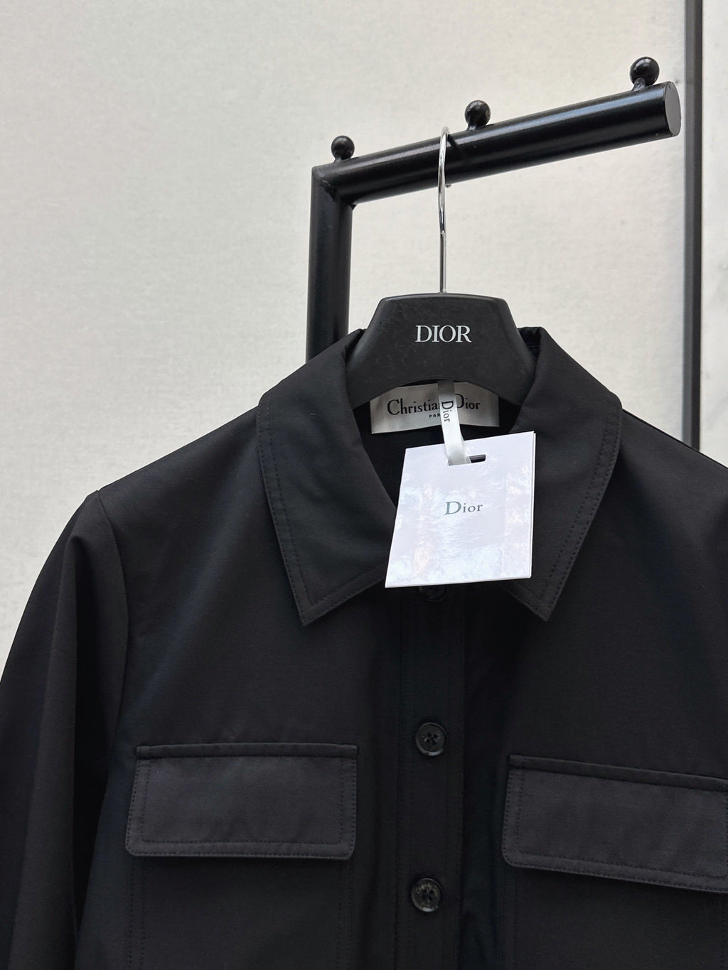 Dior/26FW New Cropped Trench Coat with Cinched-Waist Design 🖤