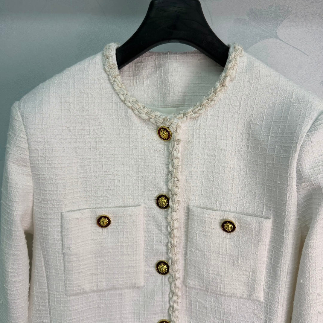 26FW New White Tweed Jacket 🤍