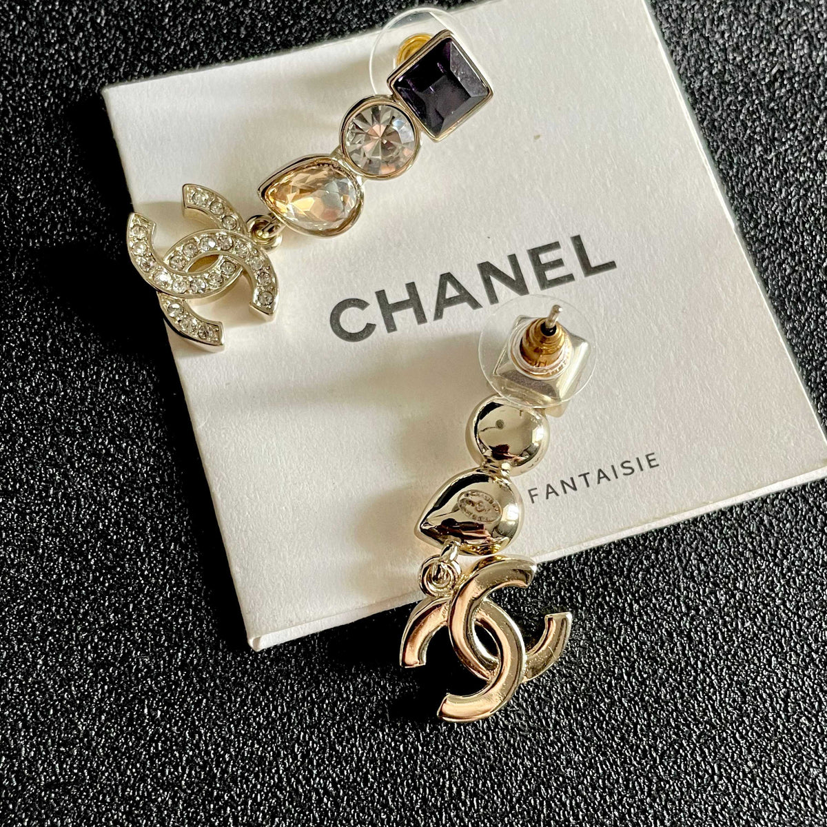 26FW New Double-C Stud Earrings