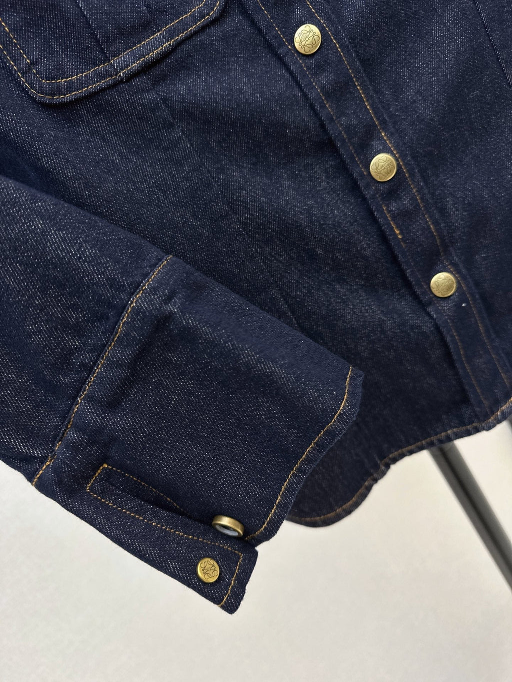 26FW New Slim-Fit Lapel Denim Shirt Jacket 🖤