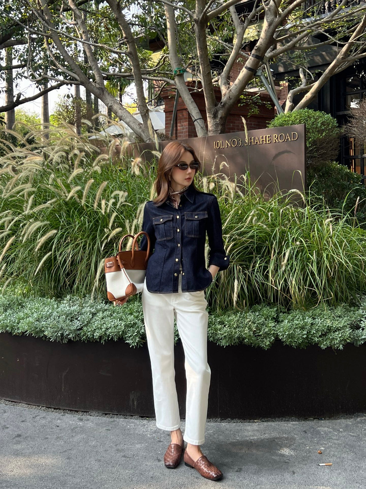 26FW New Slim-Fit Lapel Denim Shirt Jacket 🖤