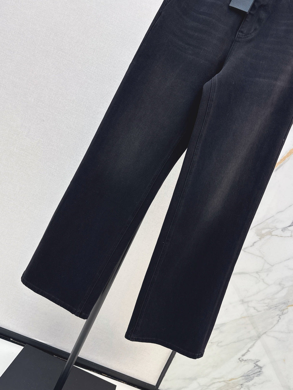 26FW New Logo Letter-Embroidered Straight-Leg Denim Jeans 🖤