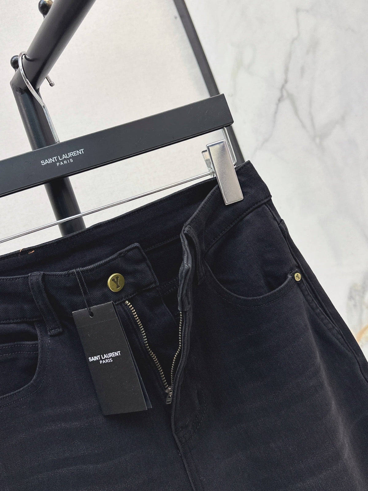 26FW New Logo Letter-Embroidered Straight-Leg Denim Jeans 🖤