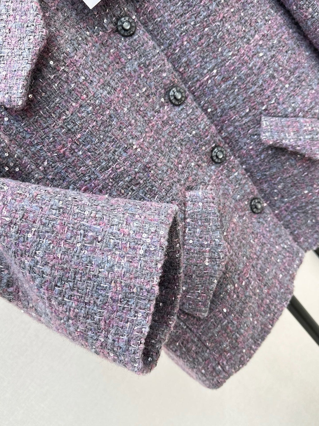🔥Highest Quality🔥26FW New Mid-Length Lapel Knit Jacket 💜