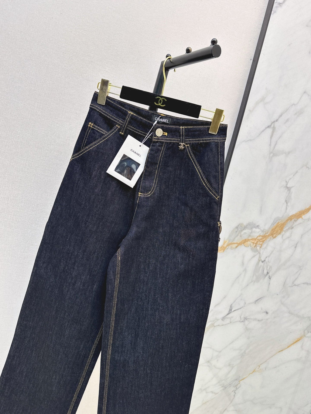 🔥Highest Quality🔥26FW New Versatile Raw-Wash Workwear-Style Denim Jeans 🖤