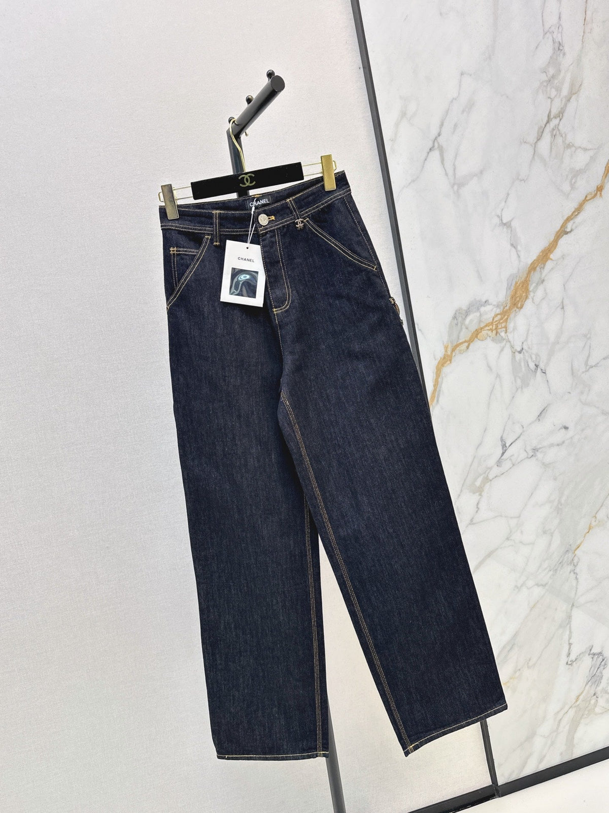 🔥Highest Quality🔥26FW New Versatile Raw-Wash Workwear-Style Denim Jeans 🖤
